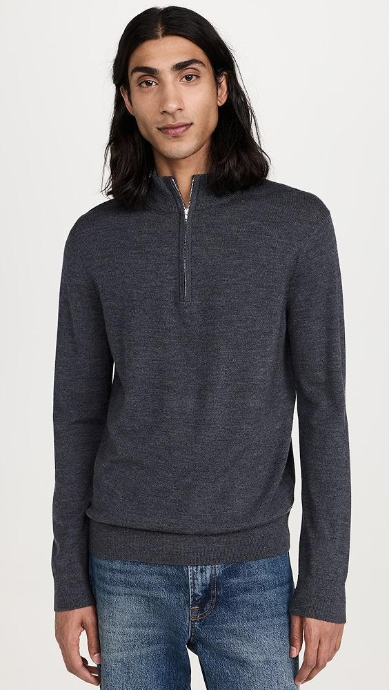 Club Monaco Merino Quarter Zip Sweater | Shopbop Product Image