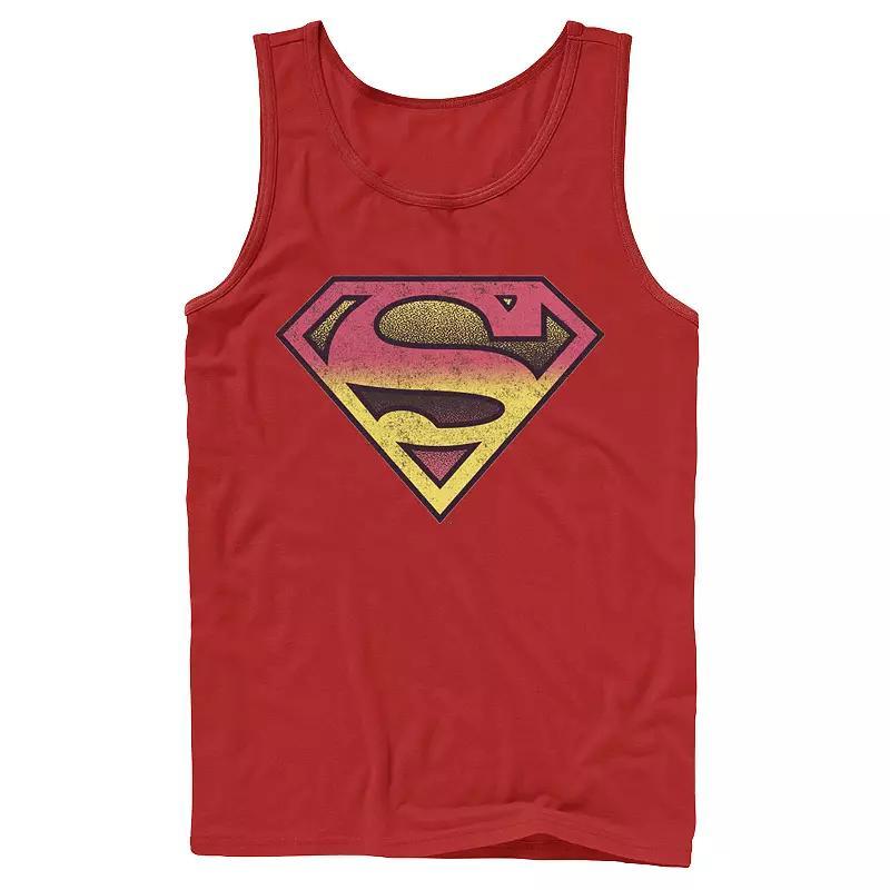 Mens DC Comics Superman Retro Shield Tank Top Product Image