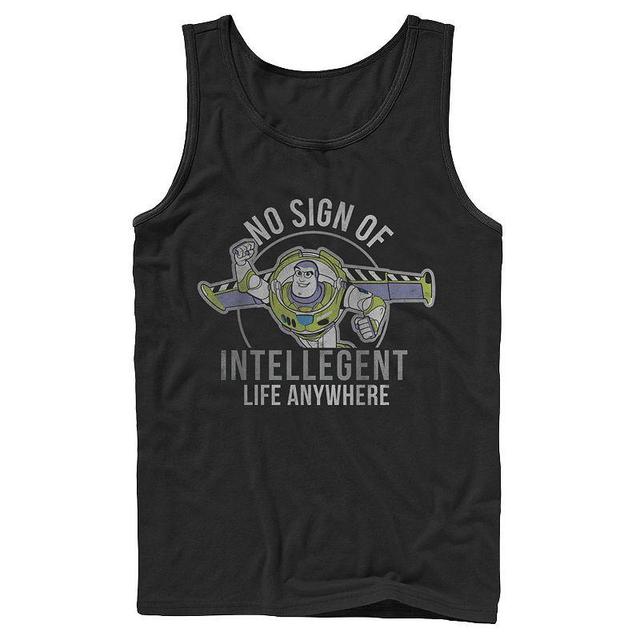 Disney / Pixars Toy Story Buzz Lightyear Mens No Sign Of Intelligent Life Tank Top Product Image