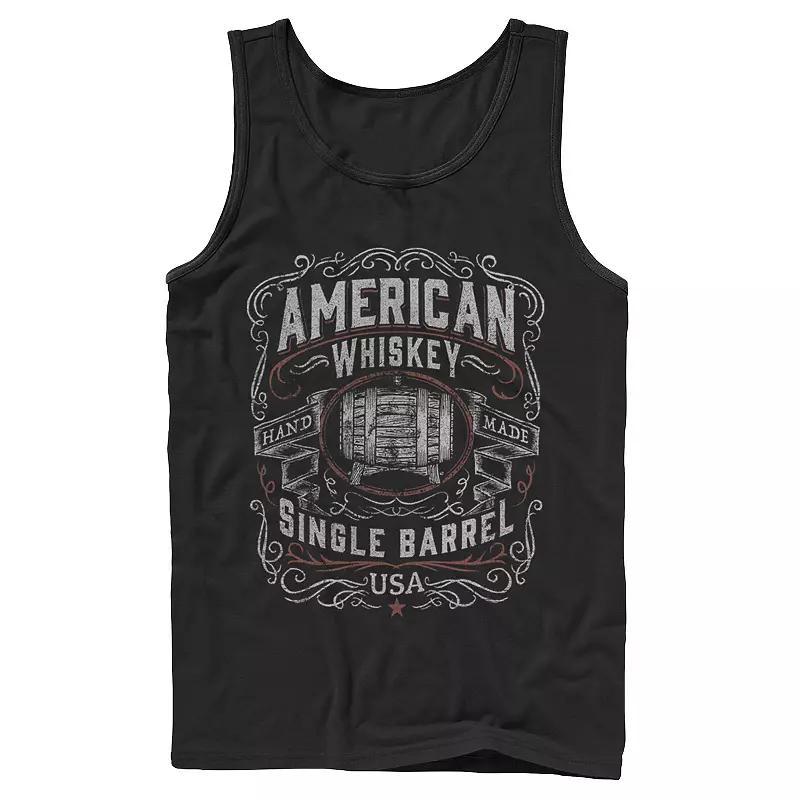 Mens American Whiskey Single Barrel Tank Top Product Image