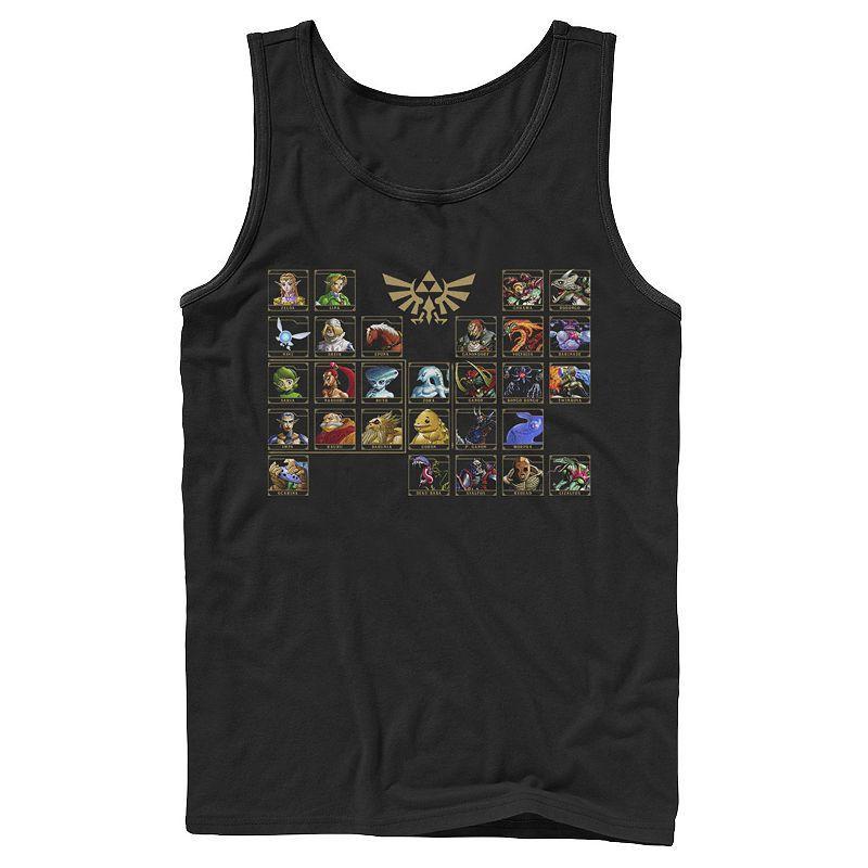 Mens Nintendo Legend of Zelda Ocarina Of Time Periodic Tank Top Product Image