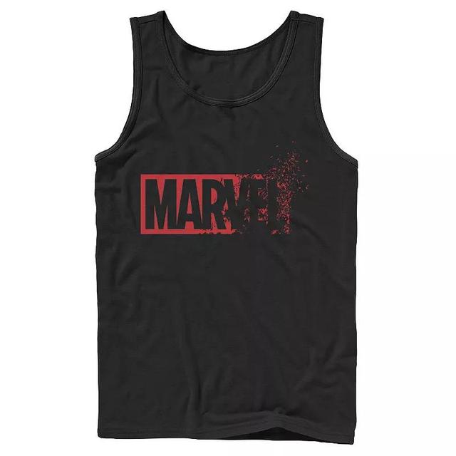 Mens Star Wars The Mandalorian Title Fill Logo Tank Top Product Image