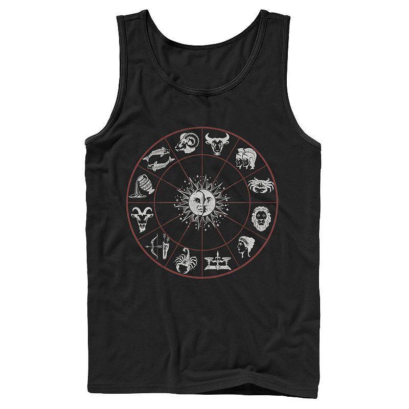 Mens Fifth Sun Celestial Wheel Stamp Tank Product Image