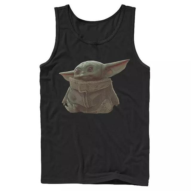 Mens Star Wars The Mandalorian The Child aka Baby Yoda Portrait Tank Top Product Image