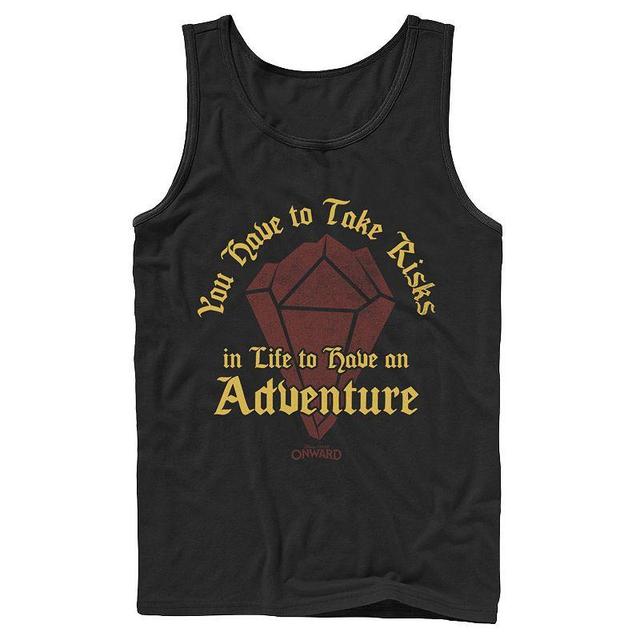 Mens Disney / Pixar Onward You Have To Take Risks In Life Tank Top Product Image