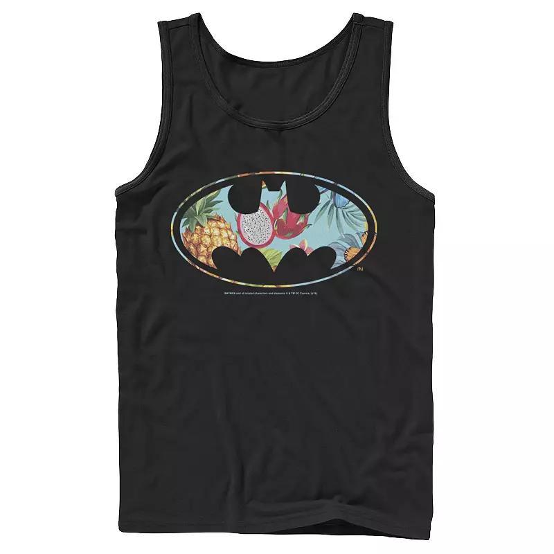 Mens DC Comics Batman Dragon Fruit Logo Tank Top Product Image