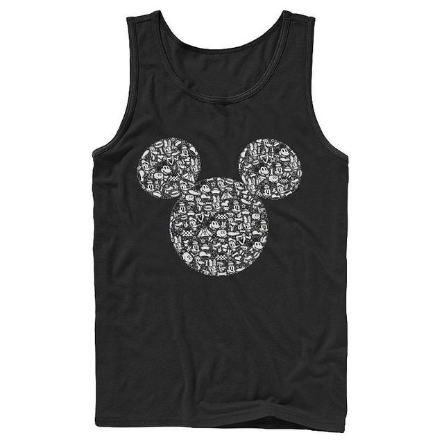 Disneys Mickey and Friends Mens Mickey Icons Fill Tank Top, Boys Product Image