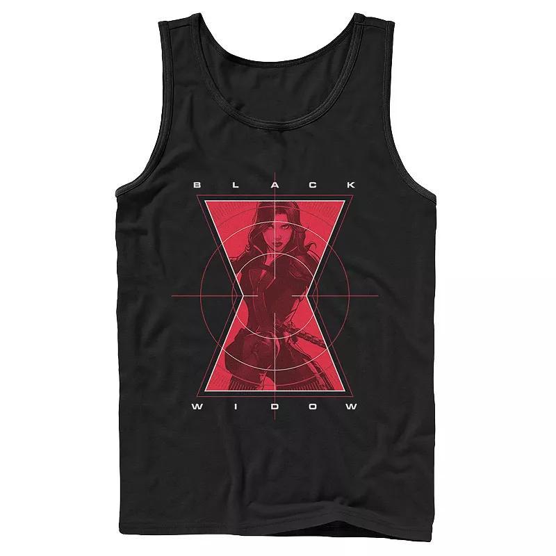 Mens Marvel Widow Target Practice Tank Top Product Image