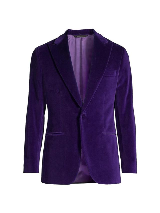 Mens Velvet Sport Coat Product Image