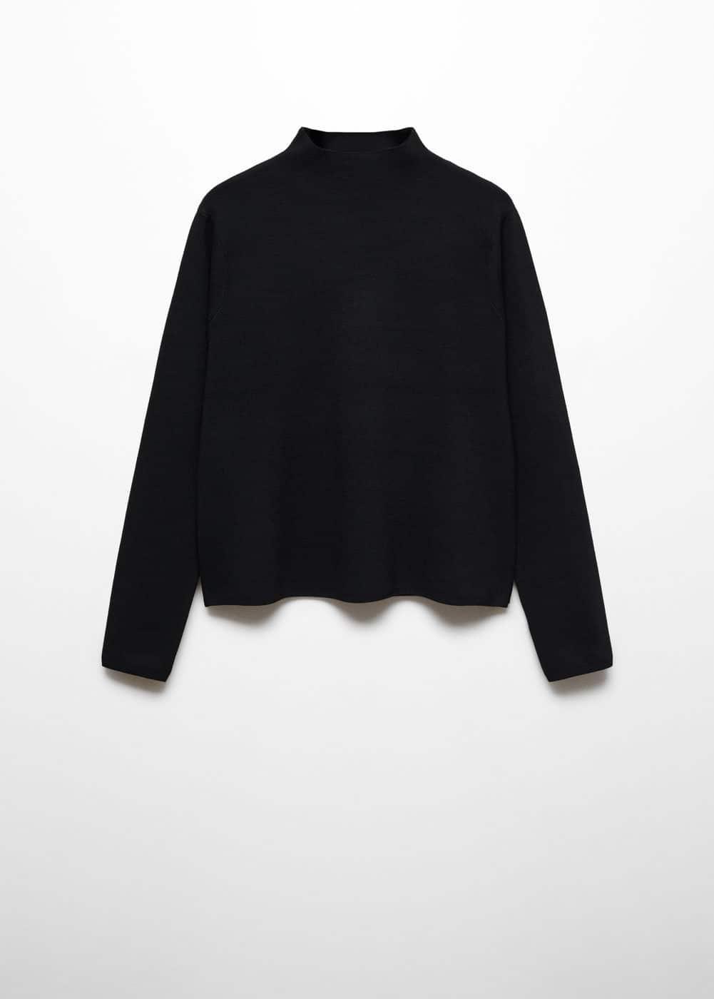 MANGO Mock Neck Sweater Product Image