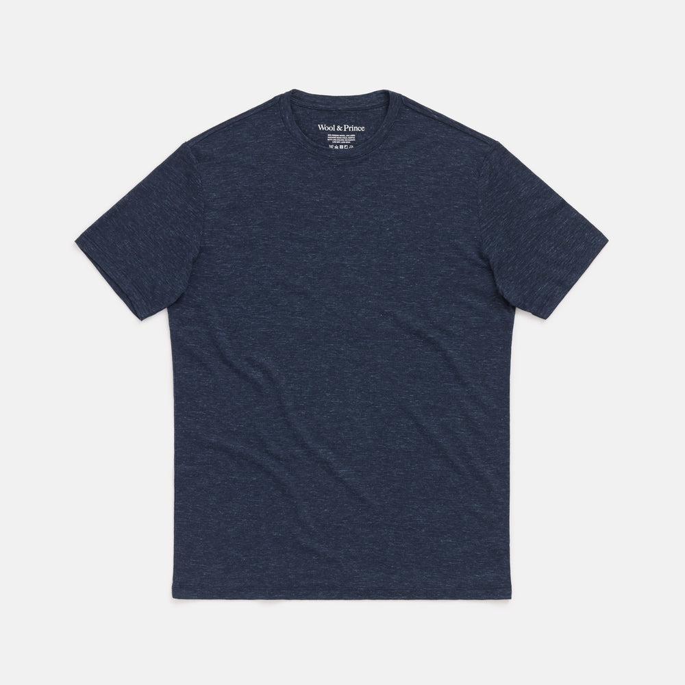 Wool Linen Crew Neck Tee product image