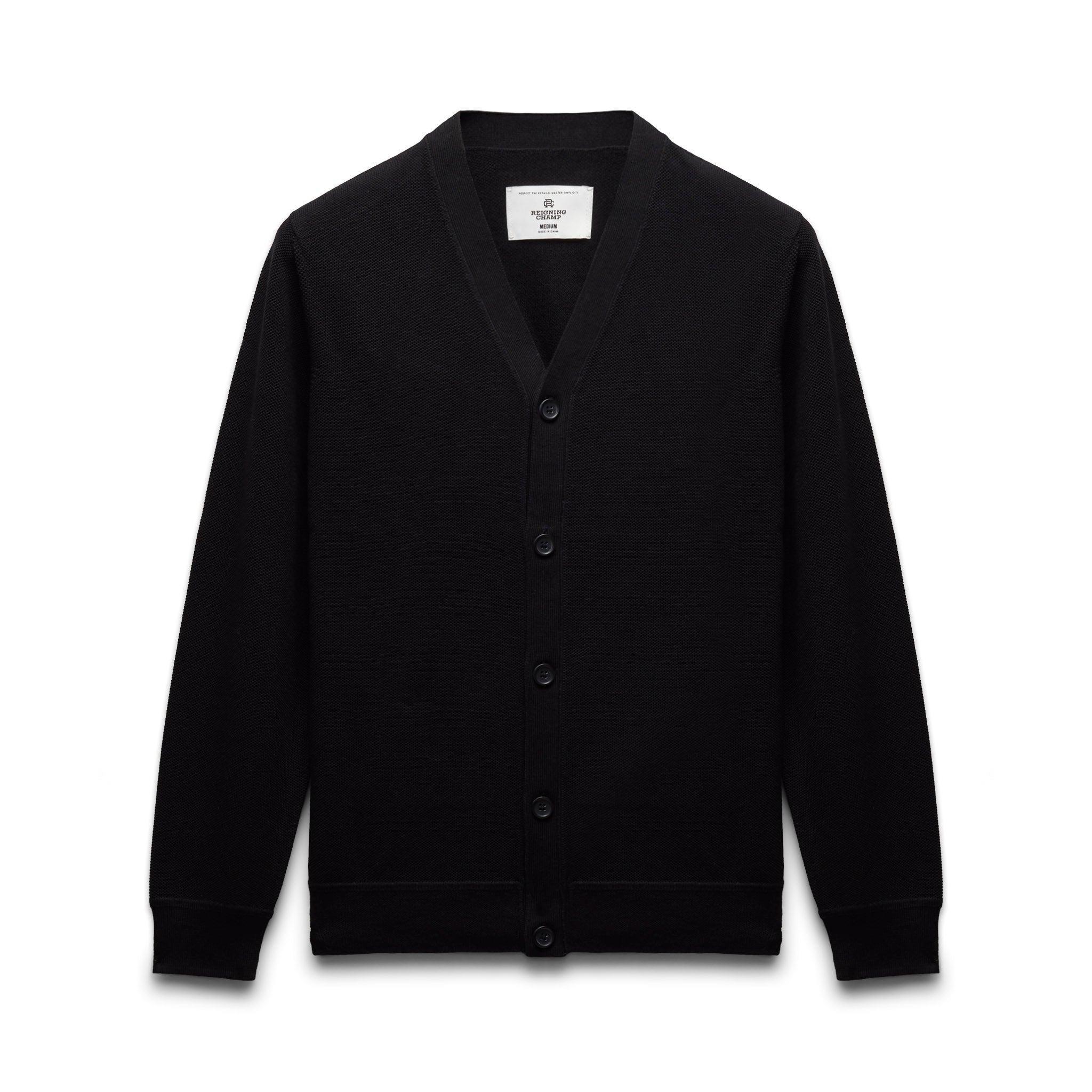 Supima Pique Ace Cardigan Male Product Image