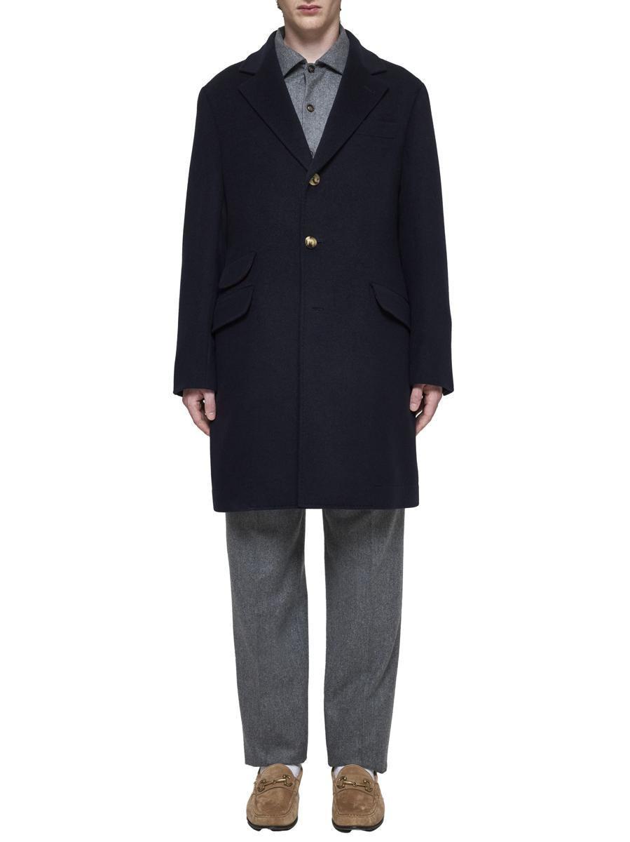 BRUNELLO CUCINELLI Jacket In Navy Product Image