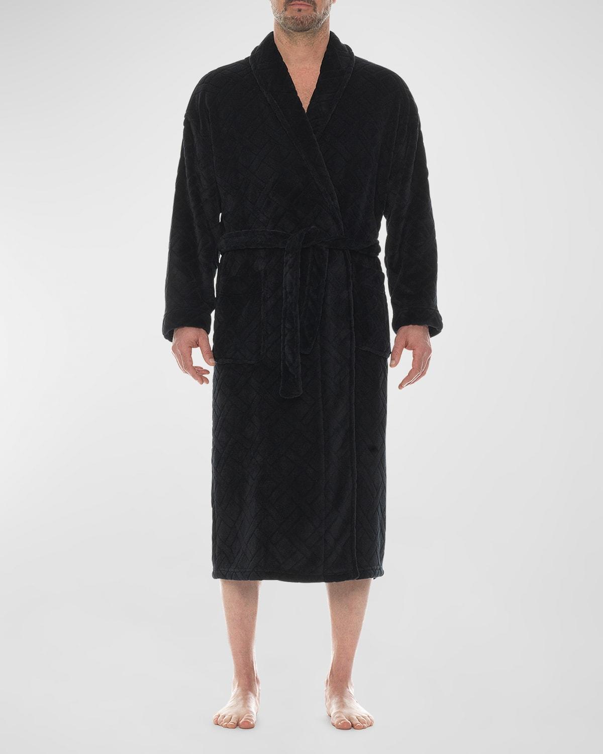 Majestic International Crossroads Basket Weave Fleece Robe Product Image