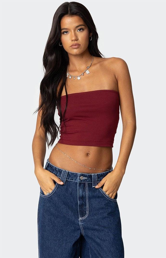 Edikted Women's Basic Tube Top Product Image