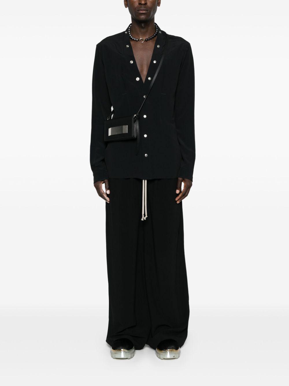 RICK OWENS Lido Wide-leg Trousers In Black Product Image