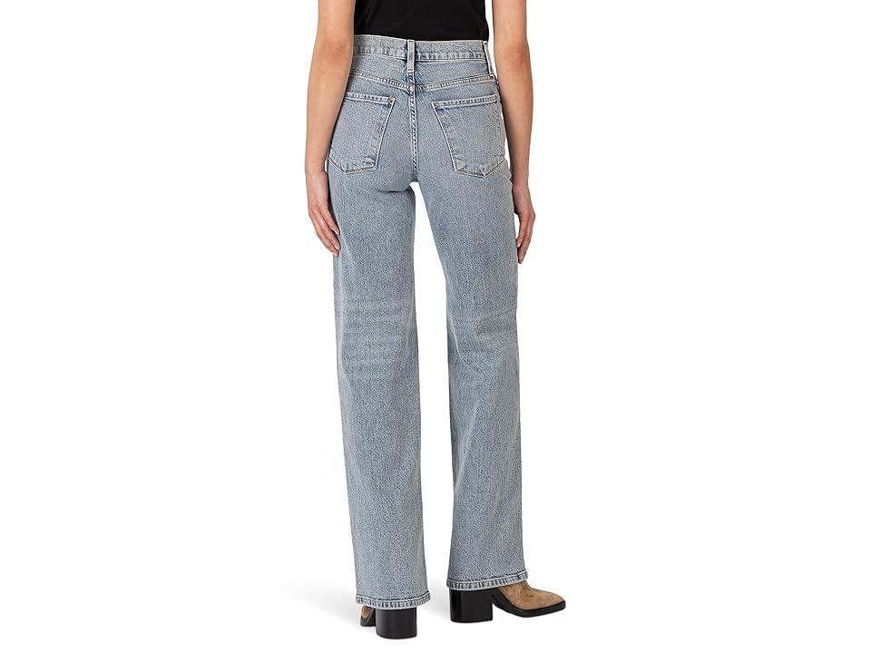 KUT from the Kloth Sienna High-Rise Wide Front Patch Pockets-Basic Back in Must (Must) Women's Jeans Product Image