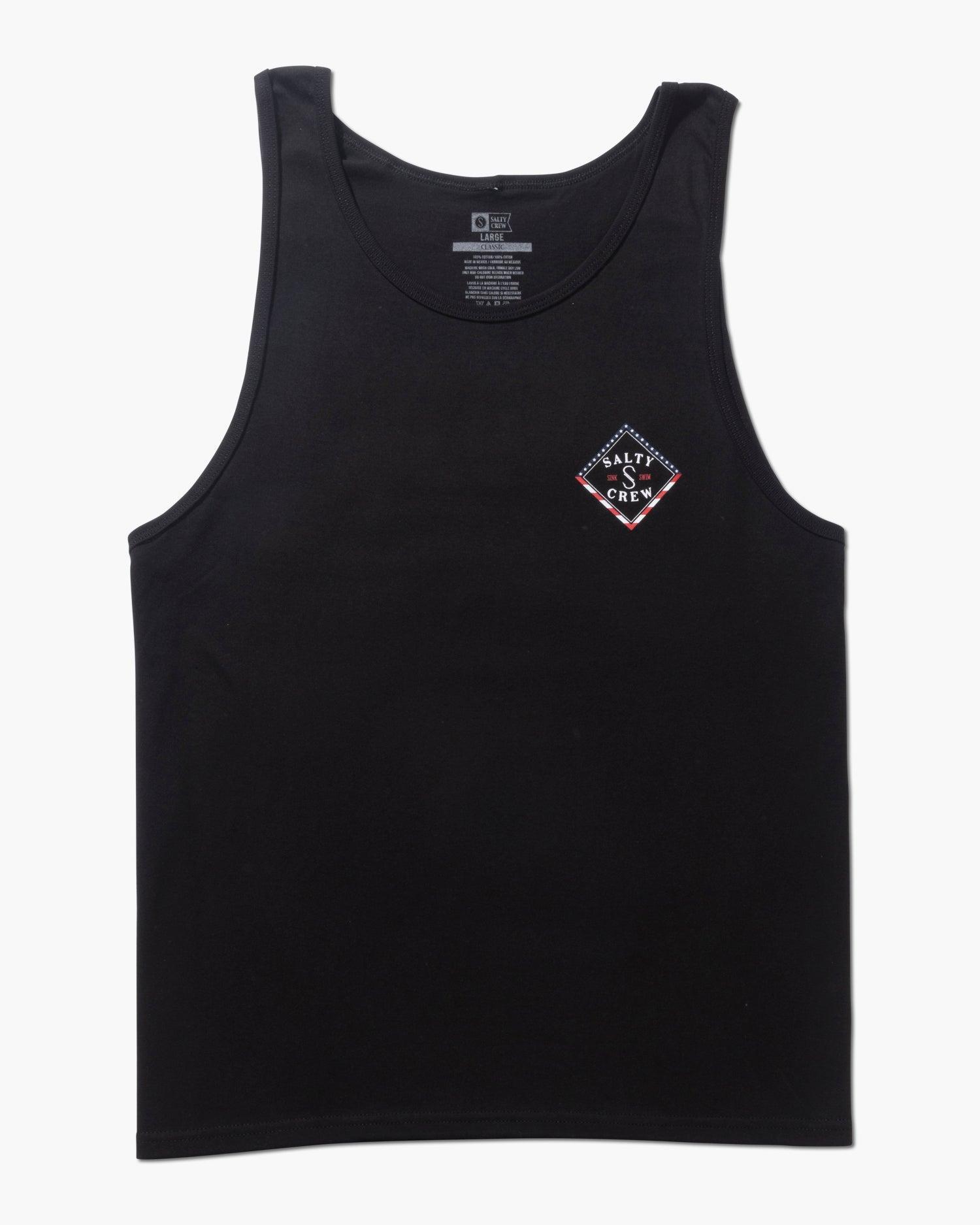 Tippet Merica Tank - Black Male Product Image