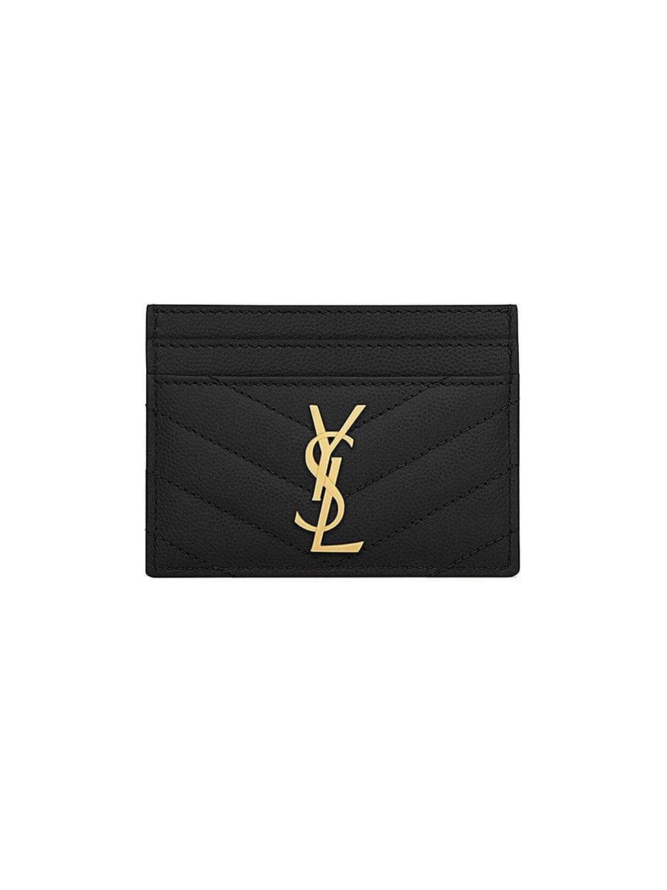 Womens Monogram Matelass Leather Card Case Product Image