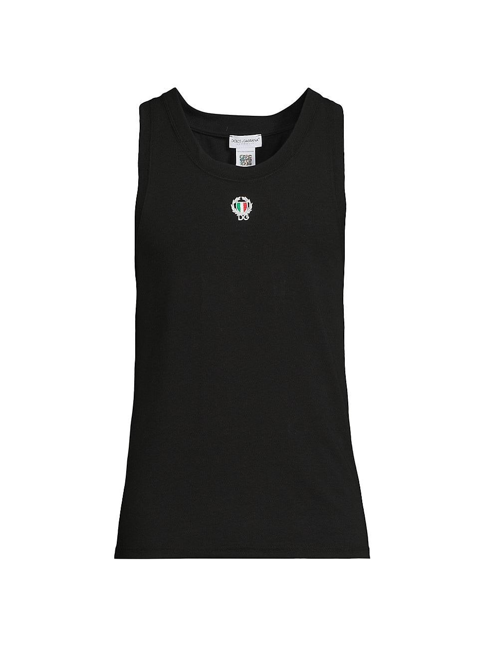 Mens Logo Cotton-Blend Tank Top Product Image