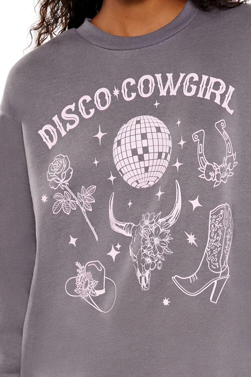 Disco Cowgirl Graphic Pullover | Forever 21 Product Image