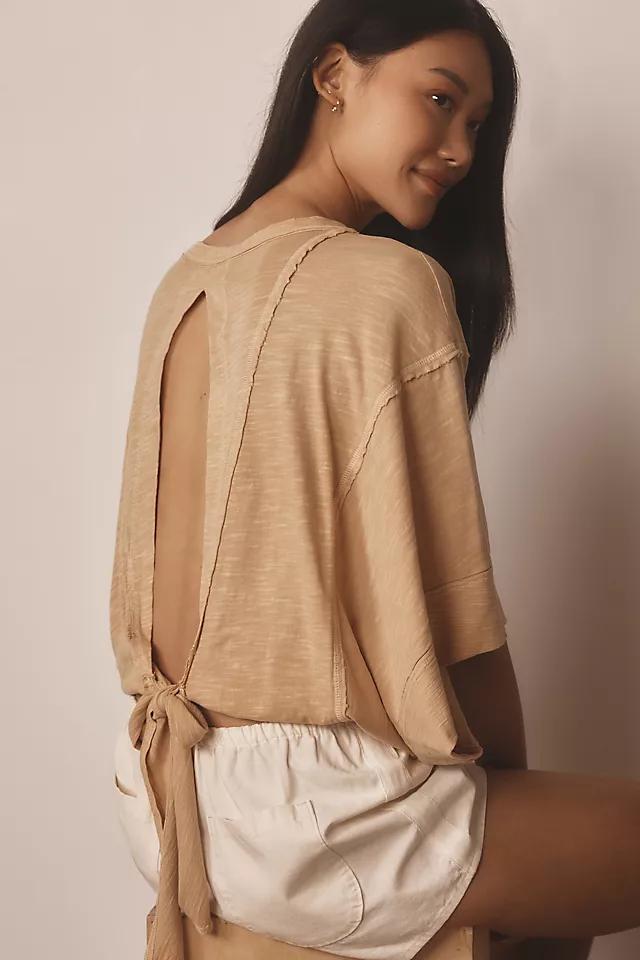 Pilcro Oversized Square-Sleeve Top Product Image