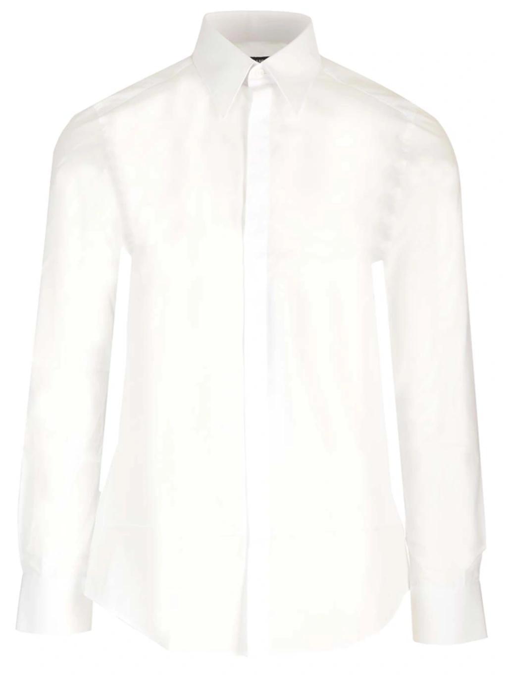 White Tailored Shirt Product Image