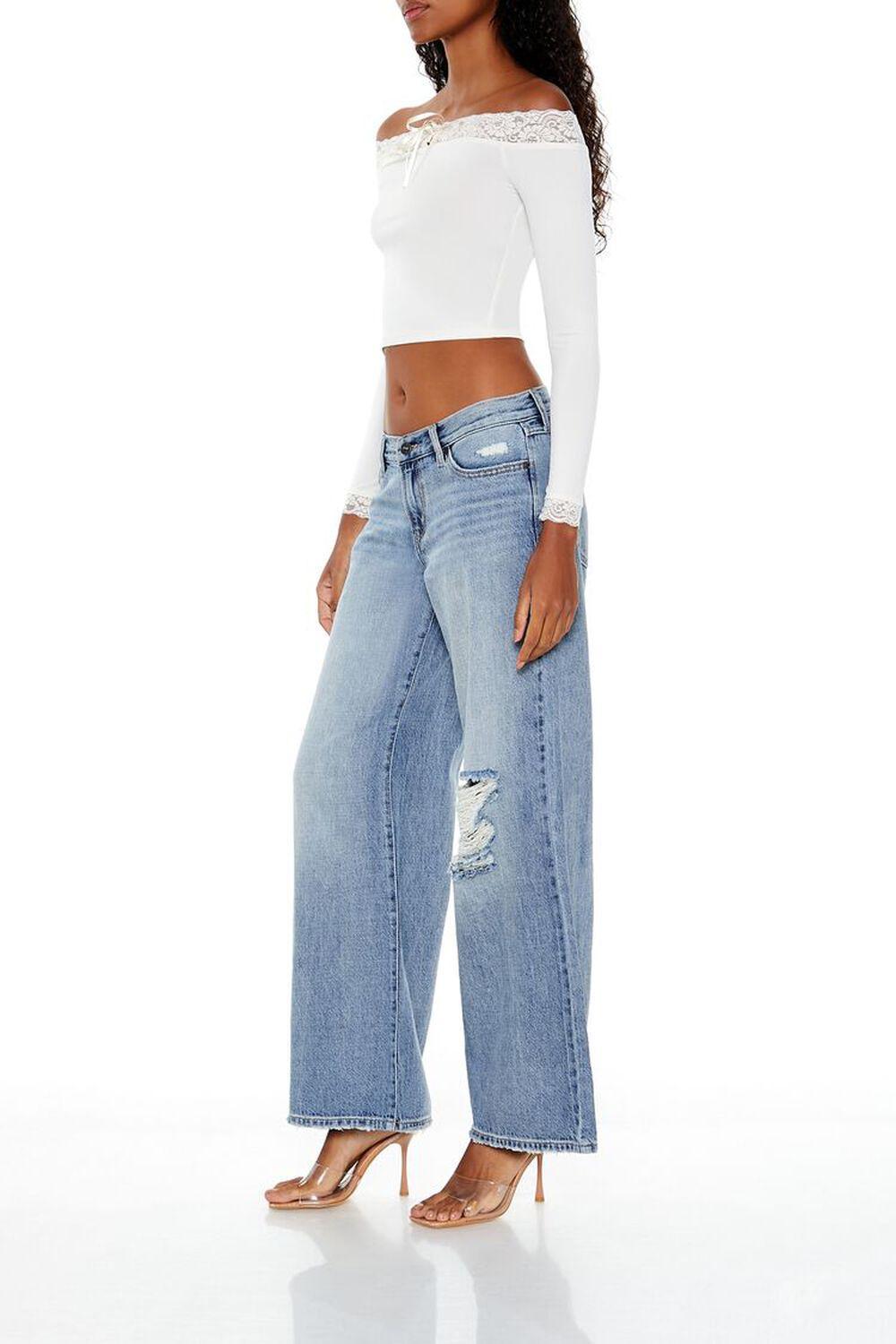 Distressed Low-Rise Baggy Jeans | Forever 21 Product Image