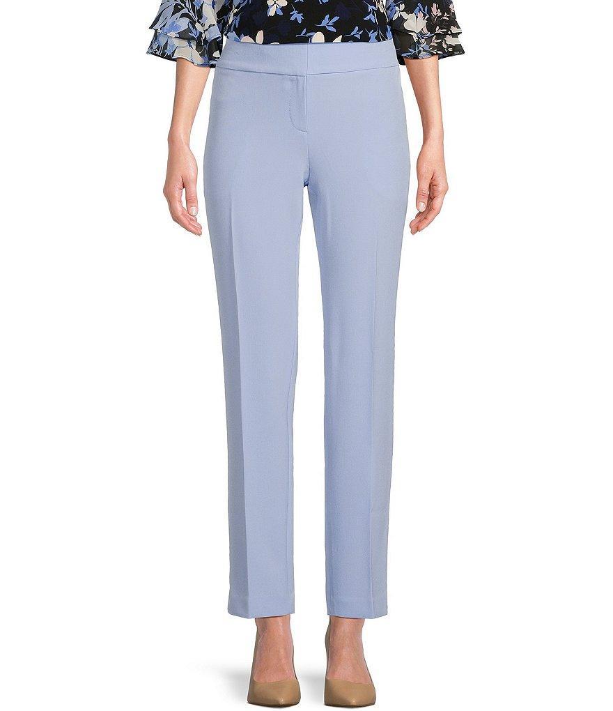 Kasper Stretch Crepe Slim Straight-Leg Coordinating Pants Product Image