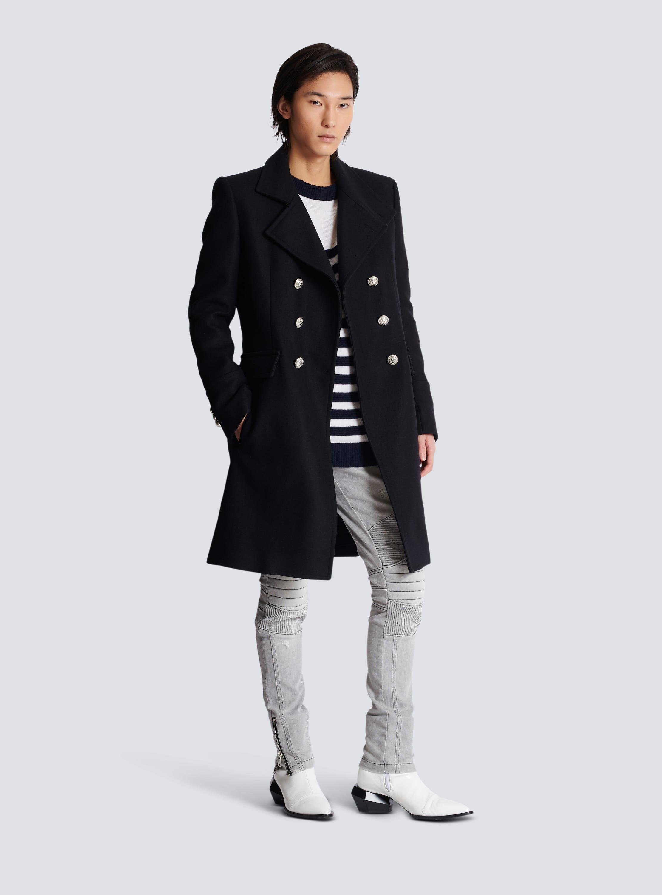 Virgin wool officer's coat Product Image