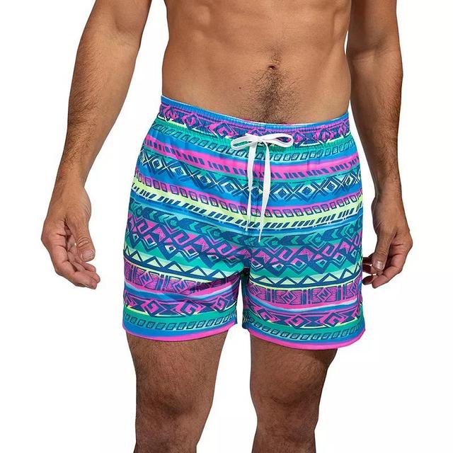 Mens Chubbies 5.5-in. Neon Allover Print Swim Trunks Product Image