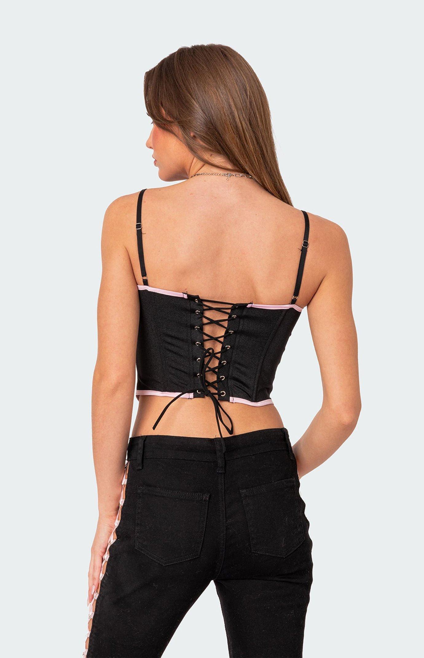 Edikted Women's Enchant Lace Corset Product Image