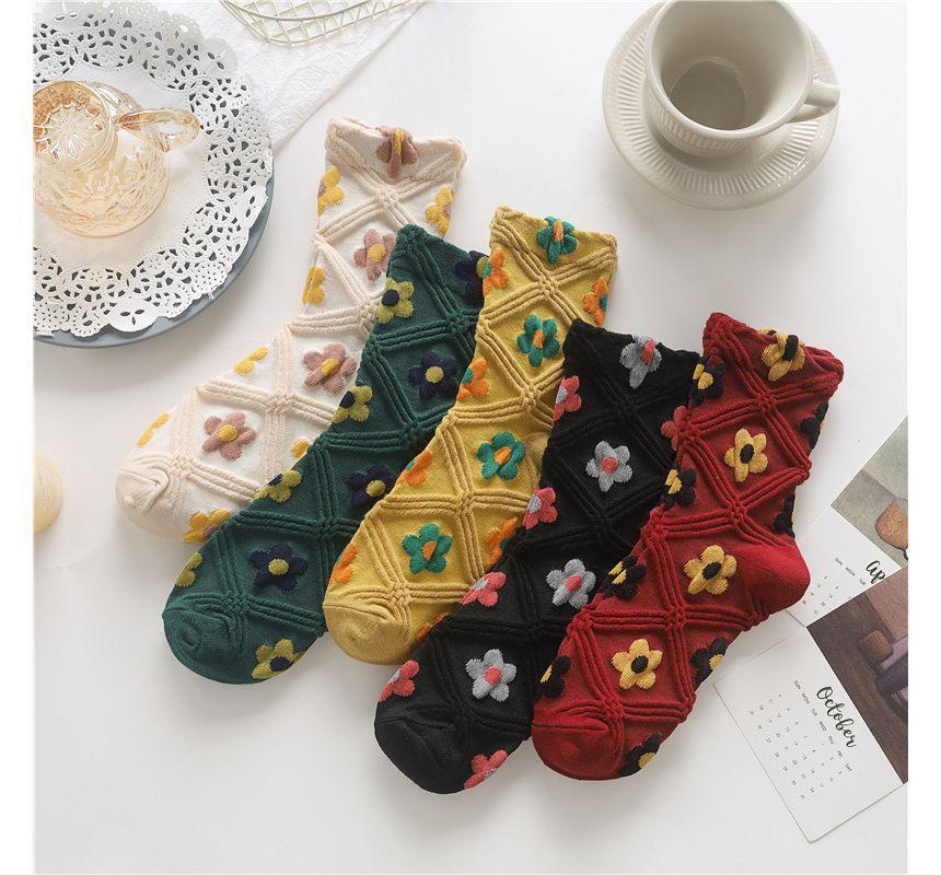 Floral Socks Product Image