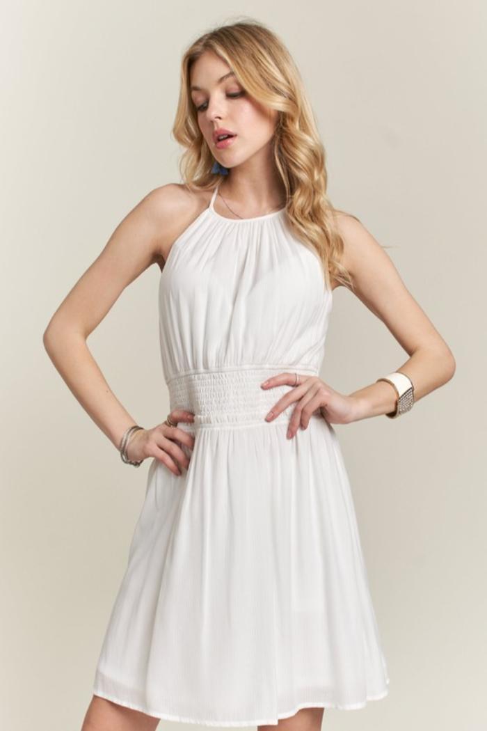 Halter Neck Dress Product Image