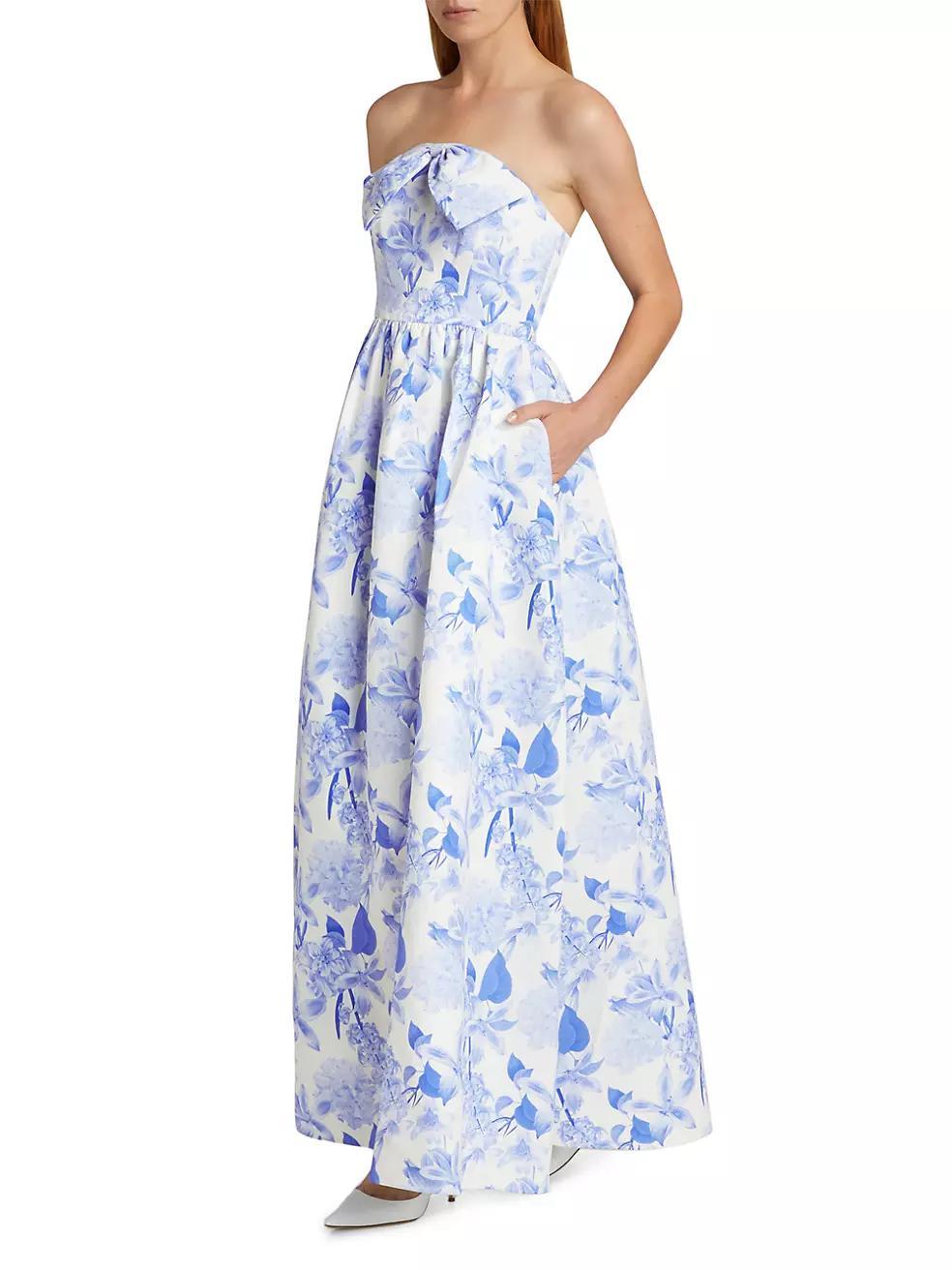 Isabeau Strapless Gown Product Image