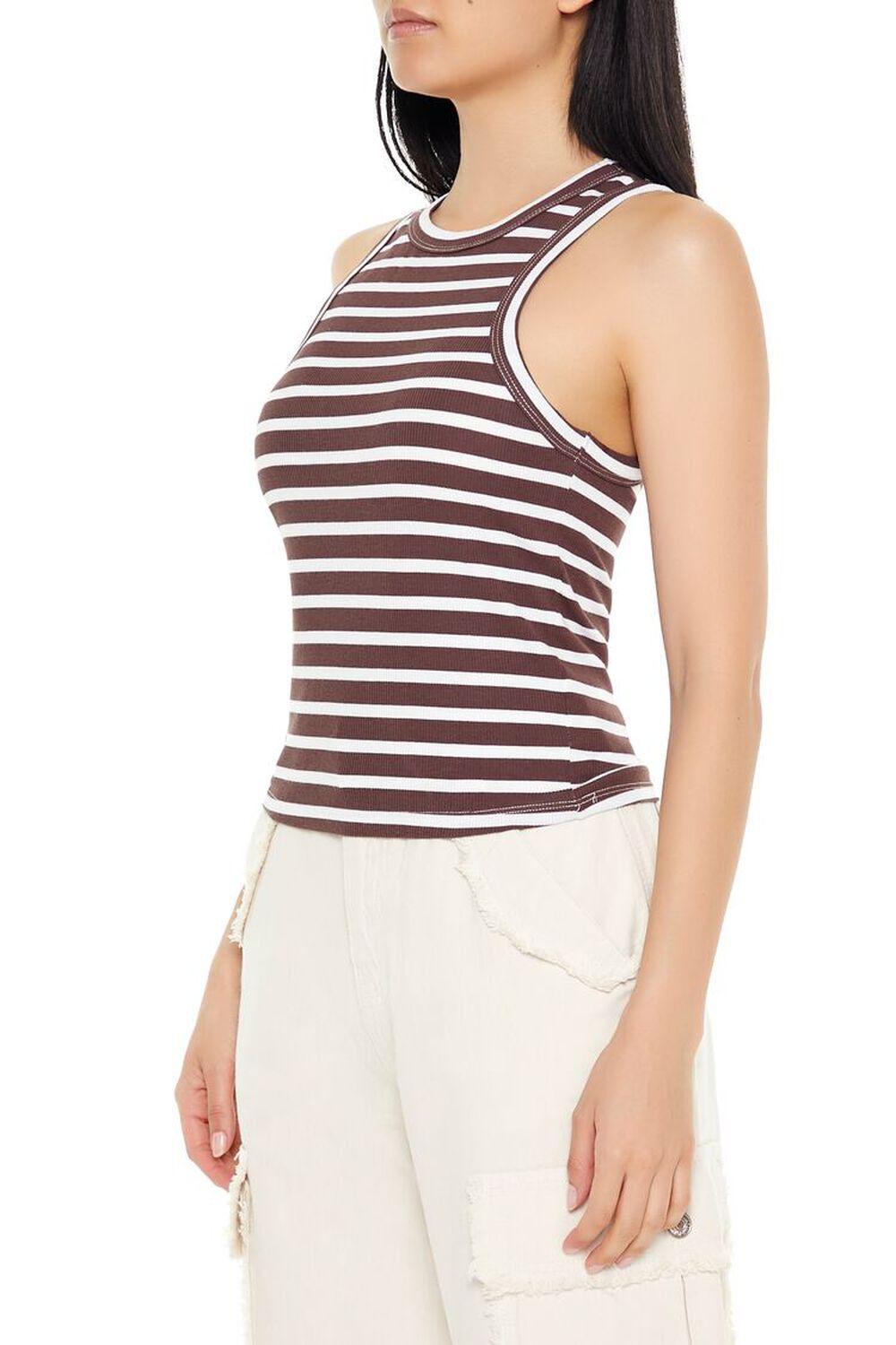 Striped Rib-Knit Tank Top | Forever 21 Product Image