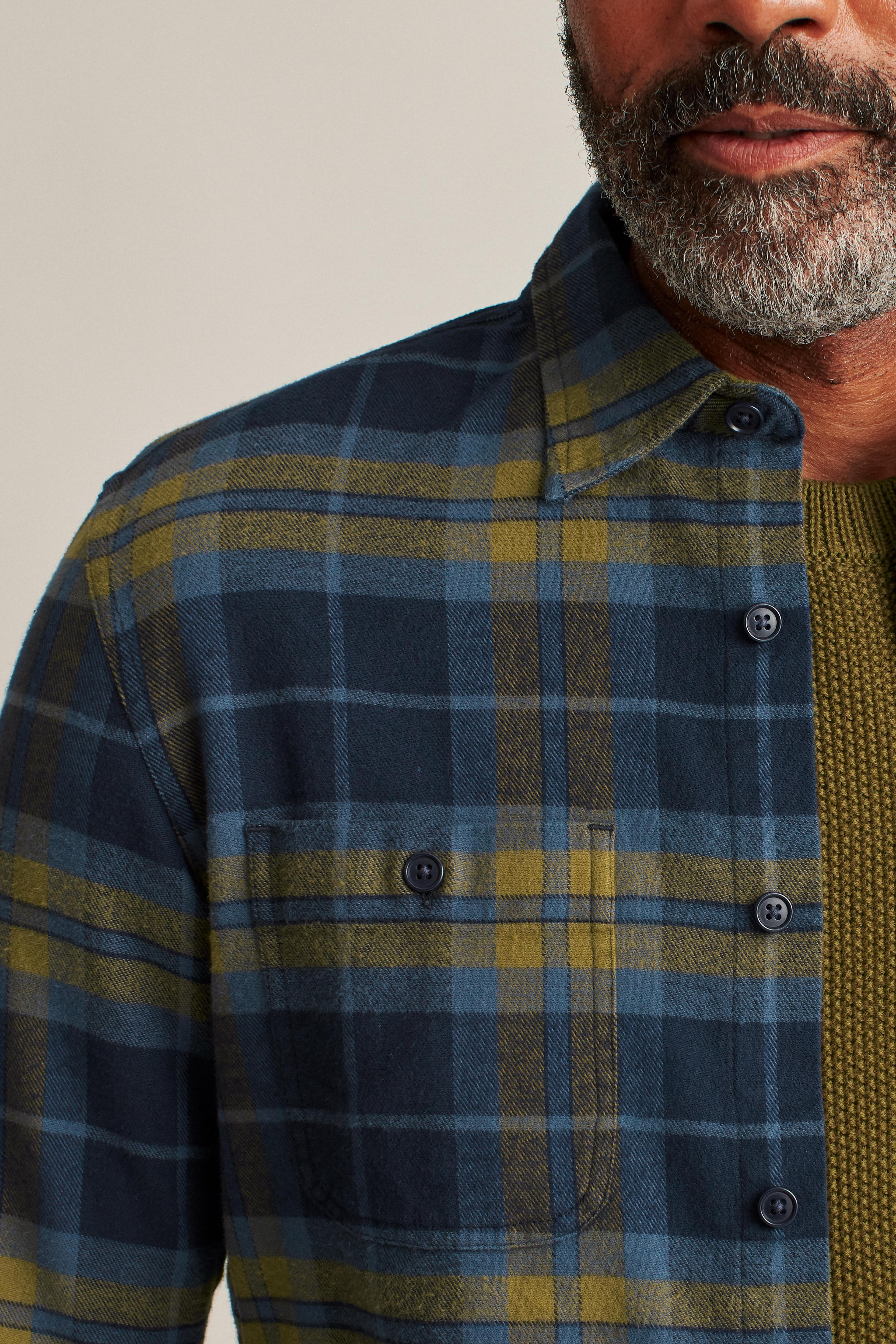 Stretch Flannel Shirt Product Image