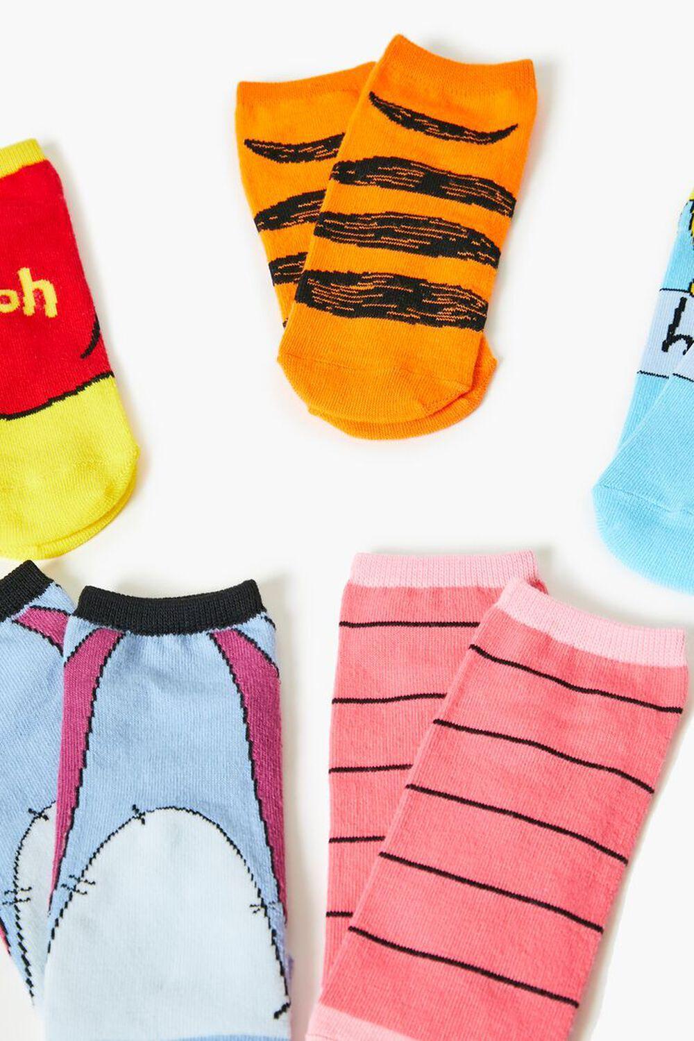 Winnie the Pooh Ankle Socks Set - 5 pack | Forever 21 Product Image