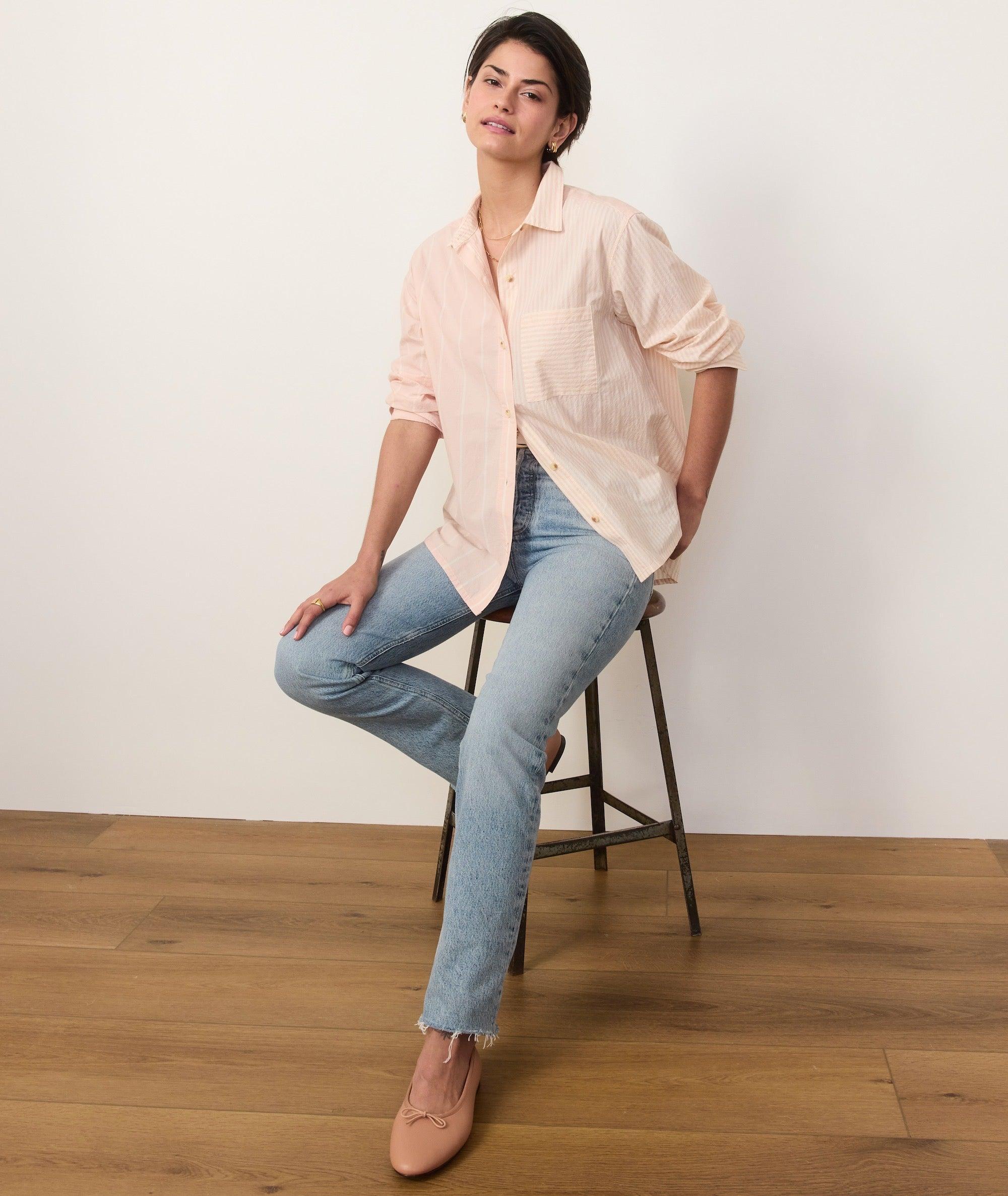 Jane Relaxed Shirt in Cali Poplin Product Image