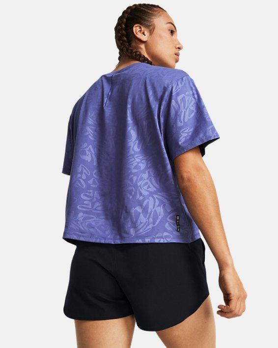 Women's UA Vanish Energy Emboss Crop Short Sleeve Product Image