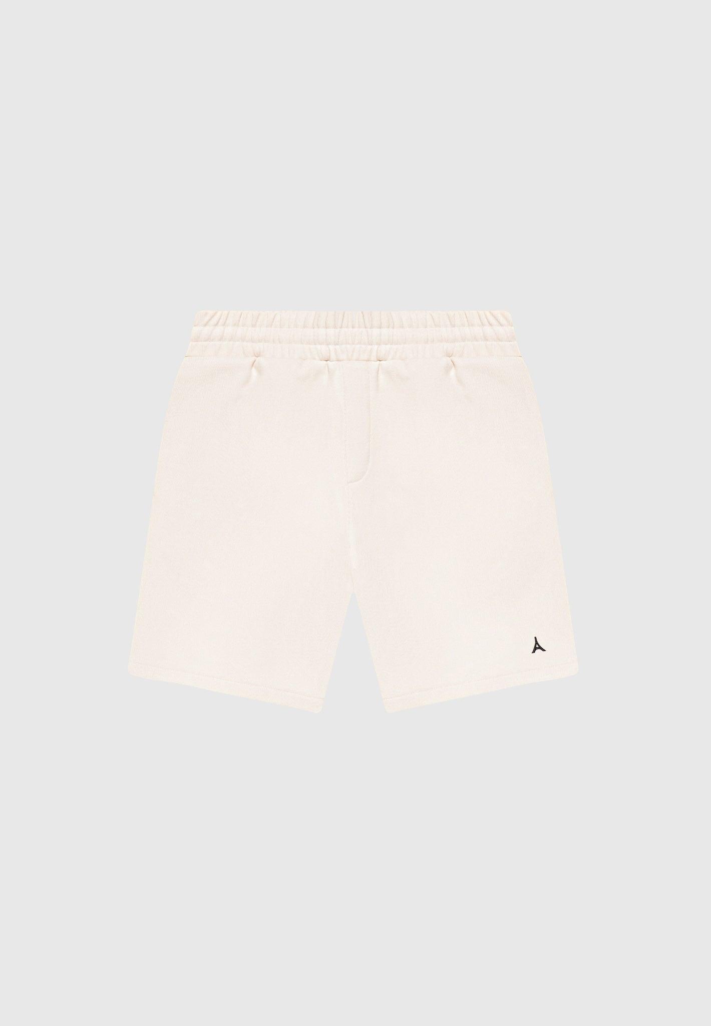 Eiffel Twill Shorts - Cream Male Product Image