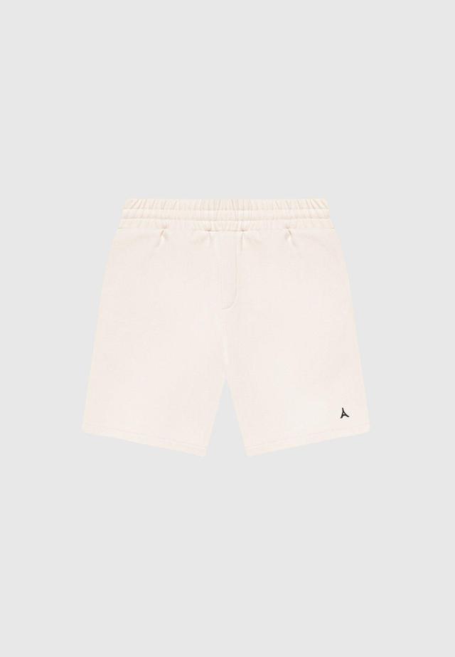 Eiffel Twill Shorts - Cream Male Product Image