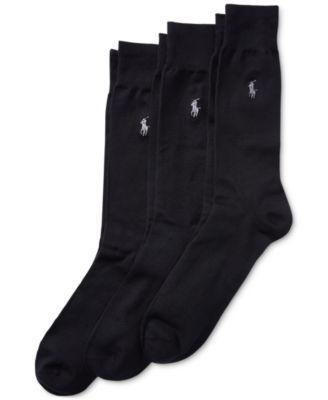 Polo Ralph Lauren Big  Tall Super Soft Dress Socks 3-Pack Product Image