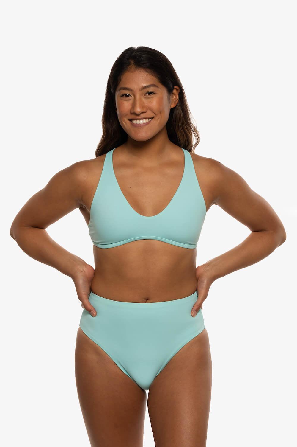 Natia Bikini Bottom - Aqua Female Product Image