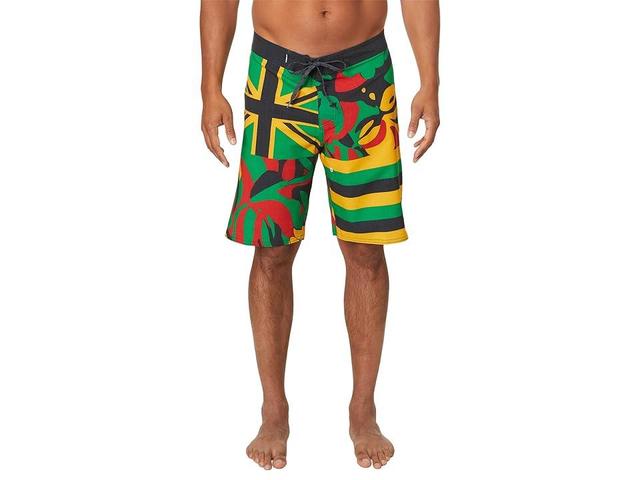 Quiksilver Surfsilk Hawaii Flyer 20 Boardshorts Swim Trunk (Tarmac) Men's Swimwear Product Image