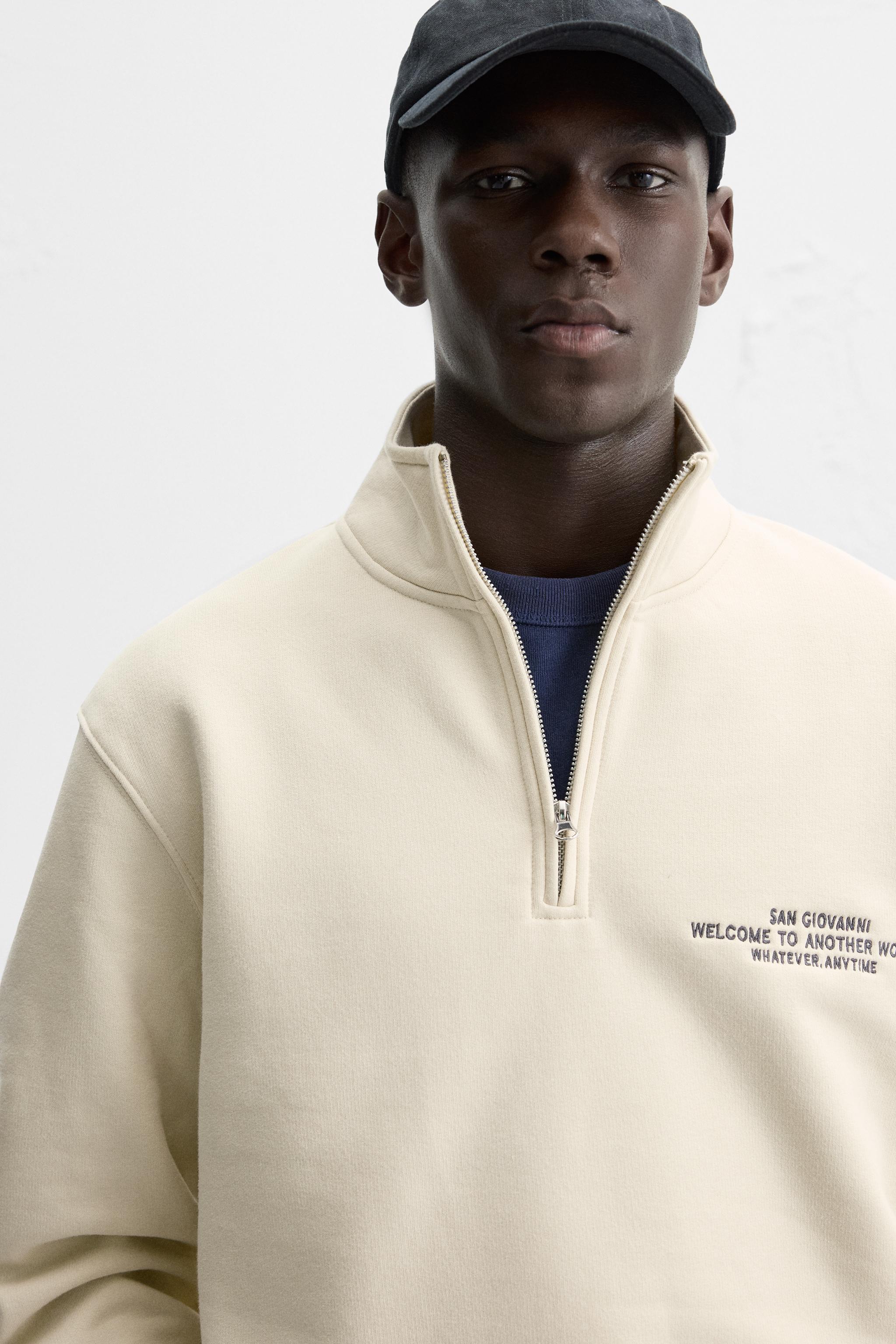 QUARTER ZIP SWEATSHIRT Product Image