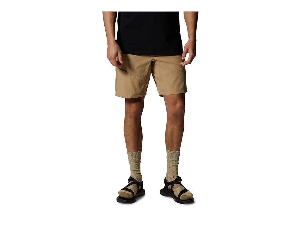 Mountain Hardwear Hardwear AP Active Shorts (Moab Tan 1) Men's Clothing Product Image