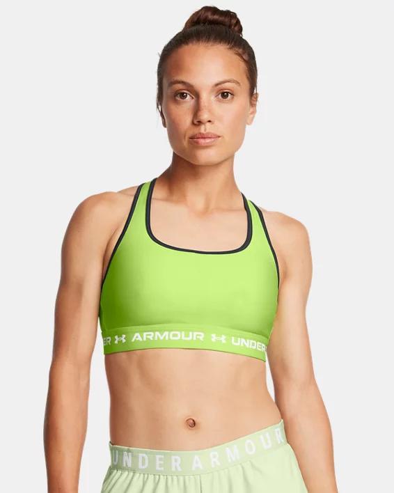 Womens Armour Mid Crossback Sports Bra Product Image