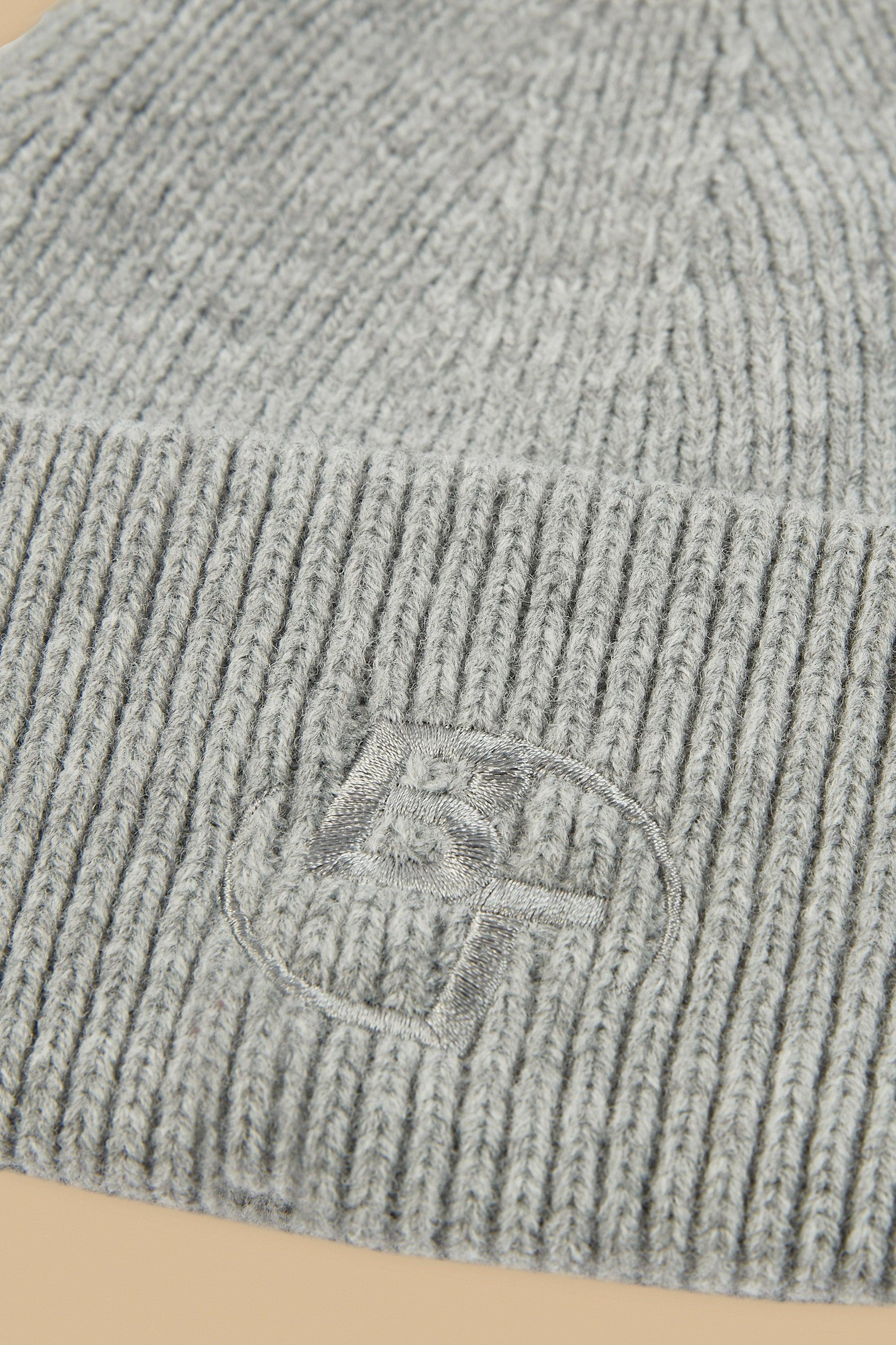 Knit Beanie in Heather Grey Product Image