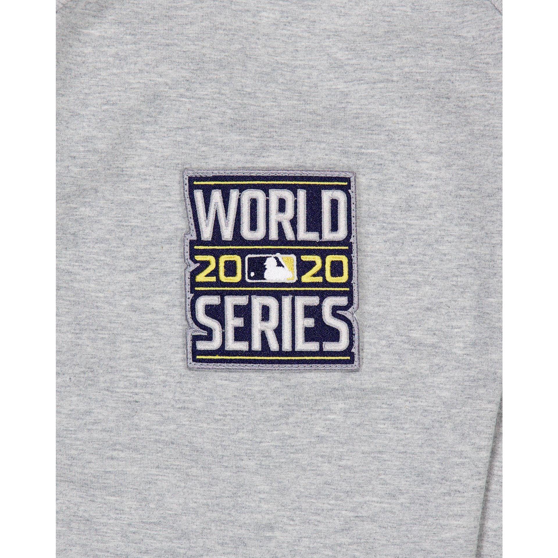 Los Angeles Dodgers Gray Logo Select Crewneck Male Product Image